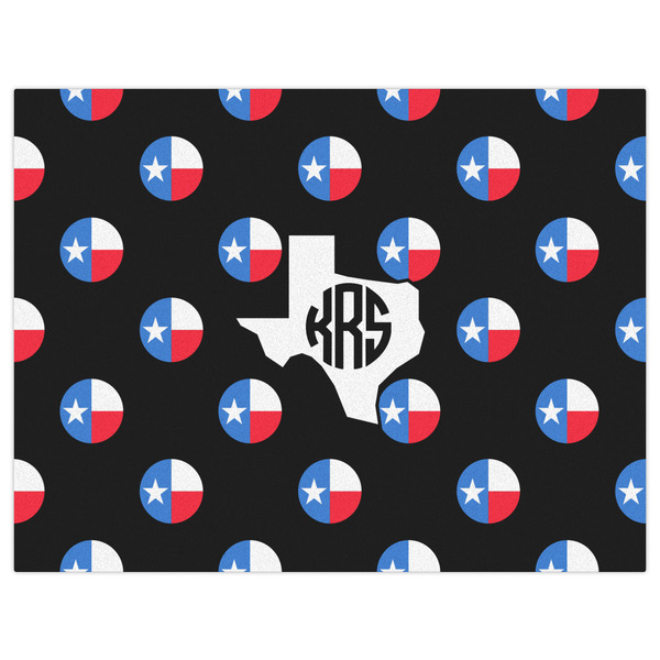 Texas Polka Dots Indoor / Outdoor Rug - 6'x8' - Front Flat