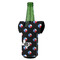 Texas Polka Dots Jersey Bottle Cooler - ANGLE (on bottle)