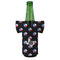 Texas Polka Dots Jersey Bottle Cooler - FRONT (on bottle)