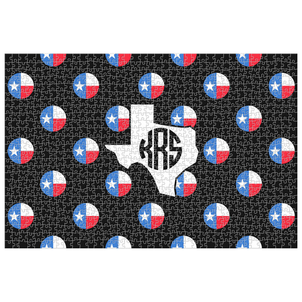 Custom Texas Polka Dots 1014 pc Jigsaw Puzzle (Personalized)