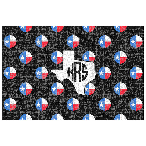 Custom Texas Polka Dots Jigsaw Puzzle - 1000-piece (Personalized)