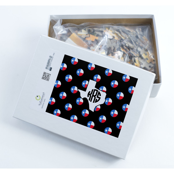 Texas Polka Dots Jigsaw Puzzle 252 Piece - Box