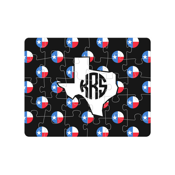 Custom Texas Polka Dots 30 pc Jigsaw Puzzle (Personalized)
