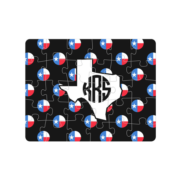 Custom Texas Polka Dots Jigsaw Puzzles (Personalized)
