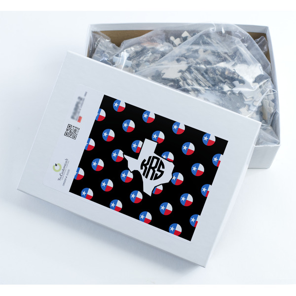 Texas Polka Dots Jigsaw Puzzle 500 Piece - Box