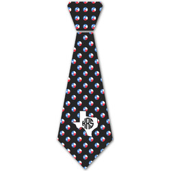 Texas Polka Dots Iron On Tie - 4 Sizes w/ Monogram