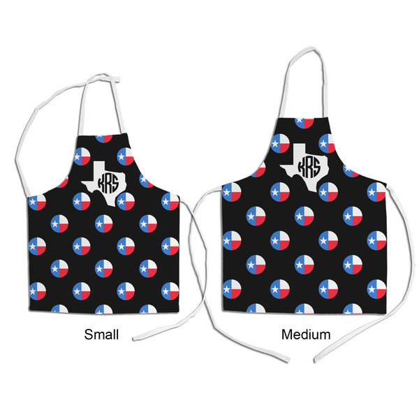 Texas Polka Dots Kid's Aprons - Comparison