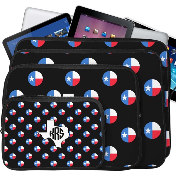 Texas Polka Dots Laptop Case Sizes