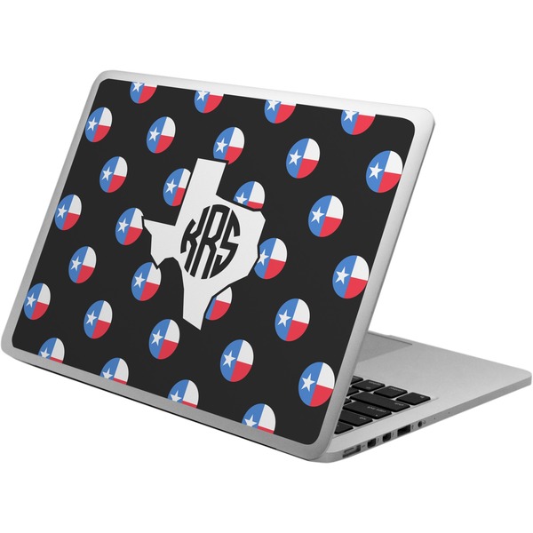 Custom Texas Polka Dots Laptop Skin - Custom Sized (Personalized)