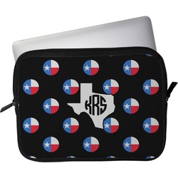 Texas Polka Dots Laptop Sleeve / Case - 15" (Personalized)