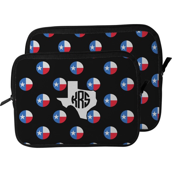 Texas Polka Dots Laptop Sleeve (Size Comparison)