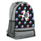 Texas Polka Dots Large Backpack - Gray - Angled View
