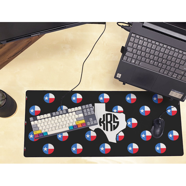 Texas Polka Dots Large Gaming Mats - LIFESTYLE