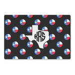 Texas Polka Dots Large Rectangle Car Magnet (Personalized)