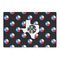 Texas Polka Dots Large Rectangle Car Magnets- Front/Main/Approval
