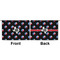 Texas Polka Dots Large Zipper Pouch Approval (Front and Back)