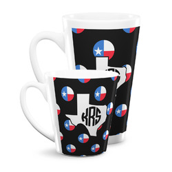 Texas Polka Dots Latte Mug (Personalized)