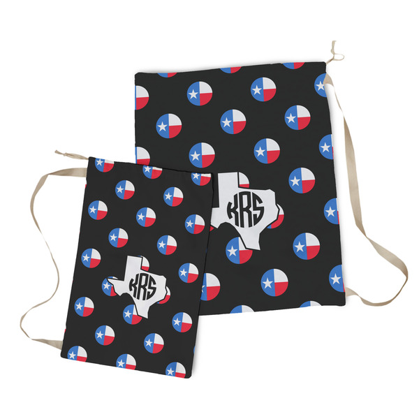 Texas Polka Dots Laundry Bag - Both Bags
