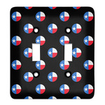 Texas Polka Dots Light Switch Cover (2 Toggle Plate)