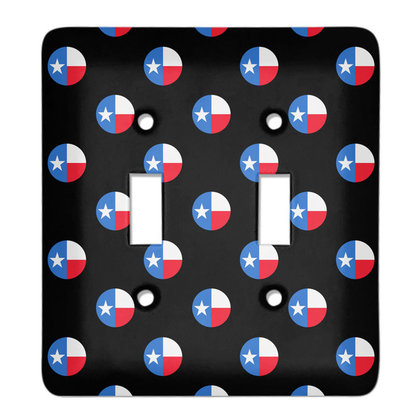 Custom Texas Polka Dots Light Switch Cover (2 Toggle Plate)