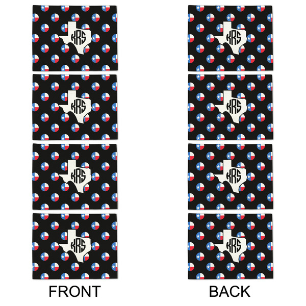 Texas Polka Dots Linen Placemat - APPROVAL Set of 4 (double sided)