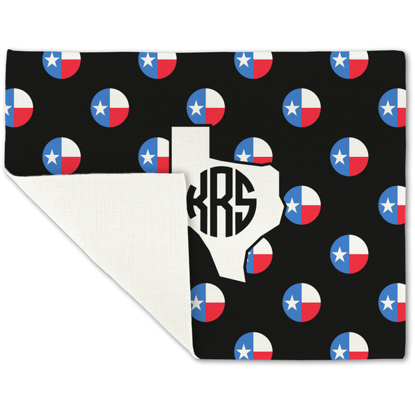 Texas Polka Dots Linen Placemat - Folded Corner (single side)