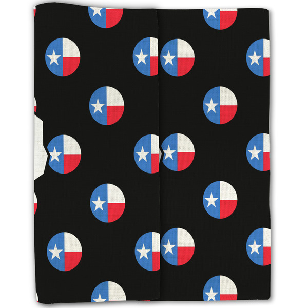 Texas Polka Dots Linen Placemat - Folded Half (double sided)