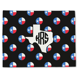 Texas Polka Dots Single-Sided Linen Placemat - Single w/ Monogram
