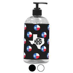 Texas Polka Dots Plastic Soap / Lotion Dispenser (Personalized)