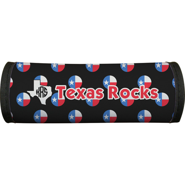 Texas Polka Dots Luggage Handle Wrap