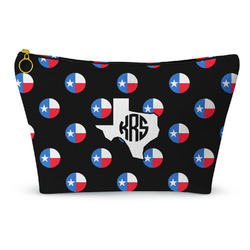 Texas Polka Dots Makeup Bag (Personalized)