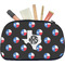 Texas Polka Dots Makeup / Cosmetic Bag - Medium (Personalized)