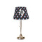 Texas Polka Dots Poly Film Empire Lampshade - On Stand