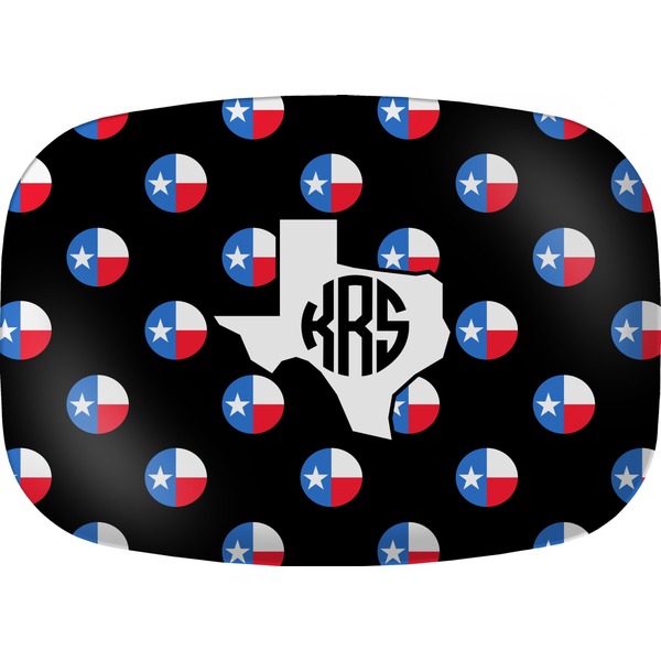 Custom Texas Polka Dots Melamine Platter (Personalized)