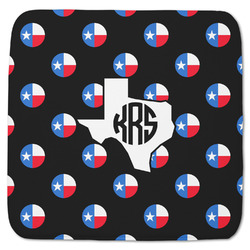 Texas Polka Dots Memory Foam Bath Mat - 48"x48" (Personalized)