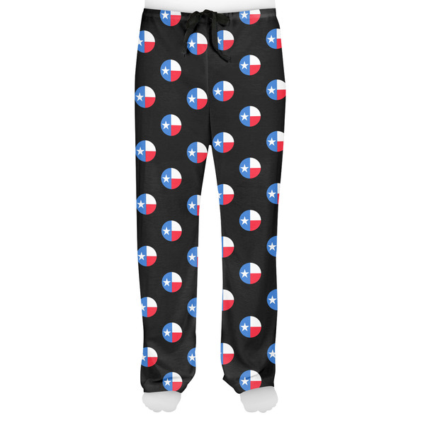 Texas Polka Dots Men's Pjs Front - on model