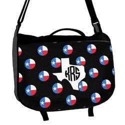 Texas Polka Dots Messenger Bag (Personalized)