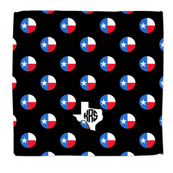 Custom Texas Polka Dots Microfiber Dish Rag (Personalized)