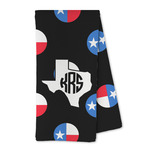 Texas Polka Dots Kitchen Towel - Microfiber (Personalized)
