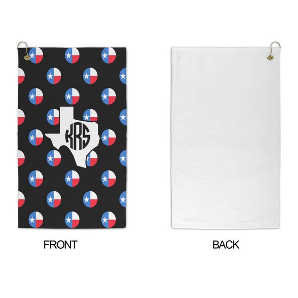 Texas Polka Dots Microfiber Golf Towels - APPROVAL