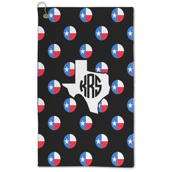 Texas Polka Dots Microfiber Golf Towel (Personalized)