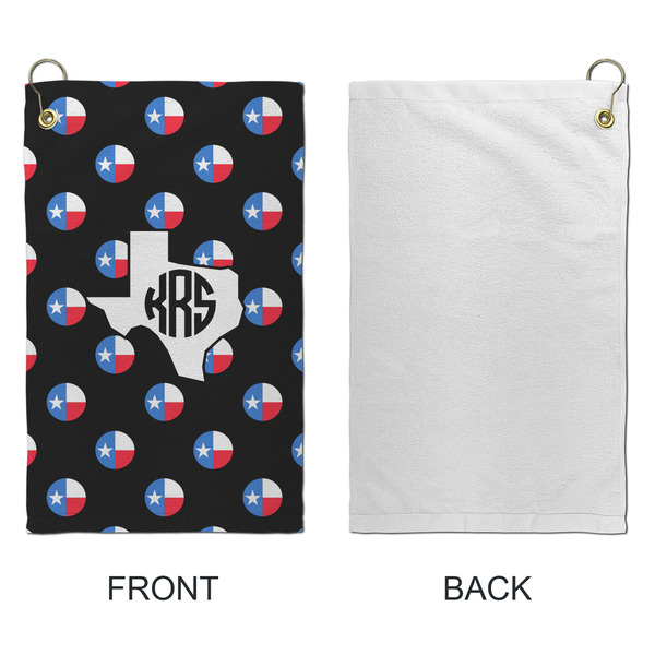 Texas Polka Dots Microfiber Golf Towels - Small - APPROVAL