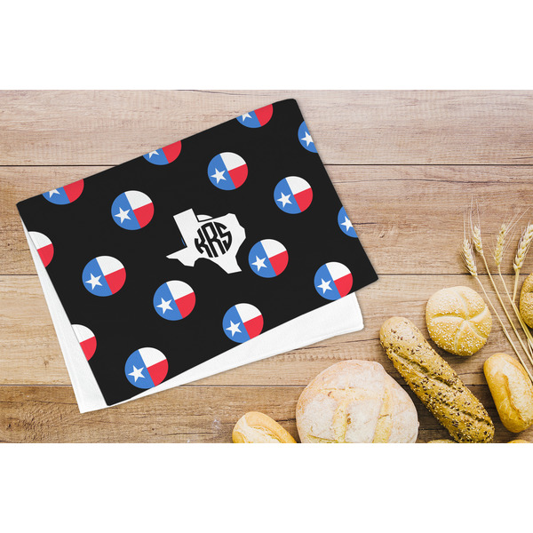 Texas Polka Dots Microfiber Kitchen Towel - LIFESTYLE