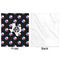Texas Polka Dots Minky Blanket - 50"x60" - Single Sided - Front & Back
