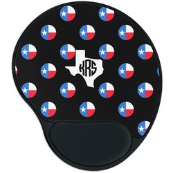 Texas Polka Dots Mouse Pad with Wrist Support