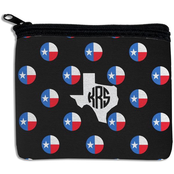 Custom Texas Polka Dots Rectangular Coin Purse (Personalized)