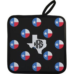 Texas Polka Dots Pot Holder w/ Monogram