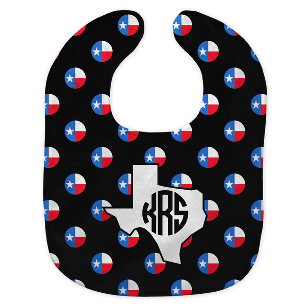Texas Polka Dots New Bib Flat Approval