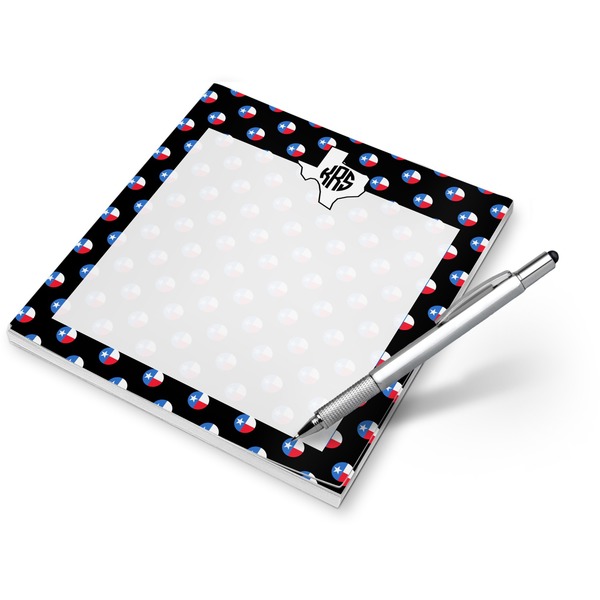 Custom Texas Polka Dots Notepad (Personalized)