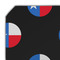 Texas Polka Dots Octagon Placemat - Single front (DETAIL)